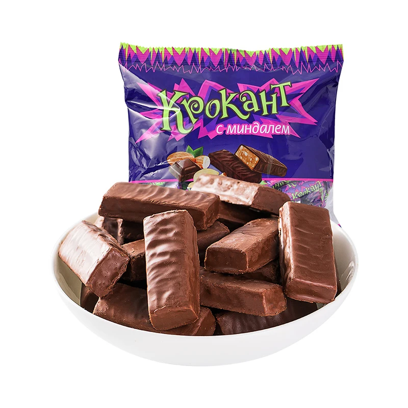 俄罗斯KDV夹心糖 巧克力味 500g/ 袋