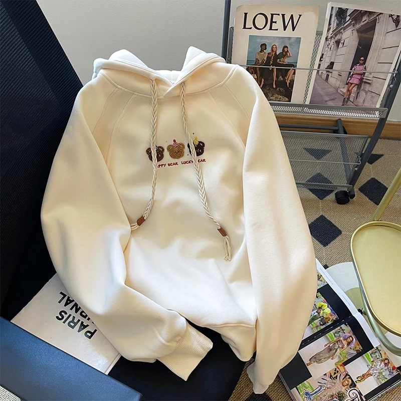 女童卫衣春秋2025新款秋装大童加绒秋冬套装儿童秋季女孩上衣