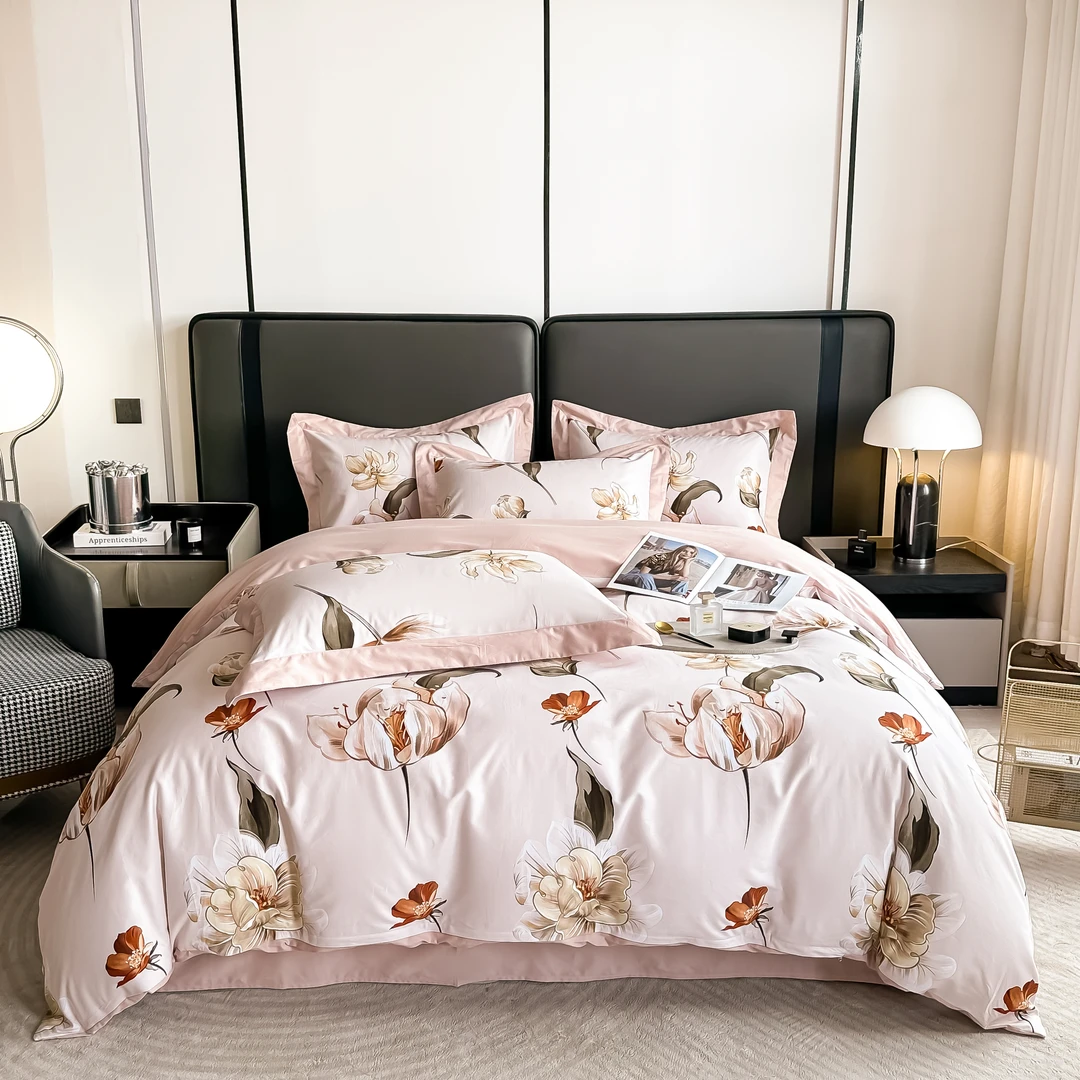 全棉磨毛四件套-一抹清香