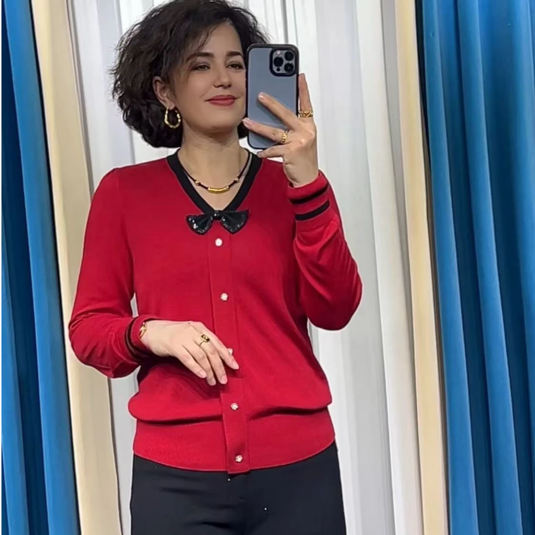 [GELLINNA女装] 红色黑色白色粉色/L-4XL/上衣