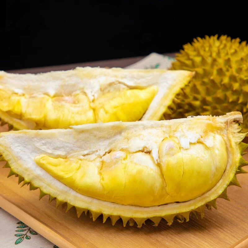 【果肉】新鲜泰国大牌金枕榴莲核小 果肉1-1.5斤金枕泰国【好东西】榴莲同城配金枕泰国