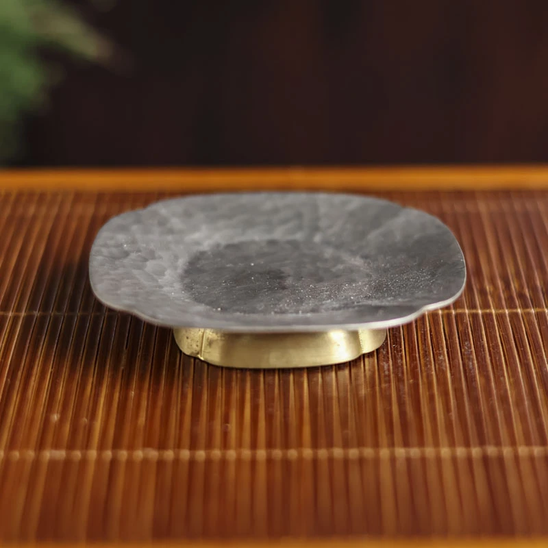 【福器】宋韵杯垫91x91x17mm（春喜铜0172）