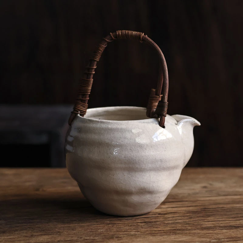 【福器】小白藤编-半斋-提梁公杯（小白藤编提梁公杯）