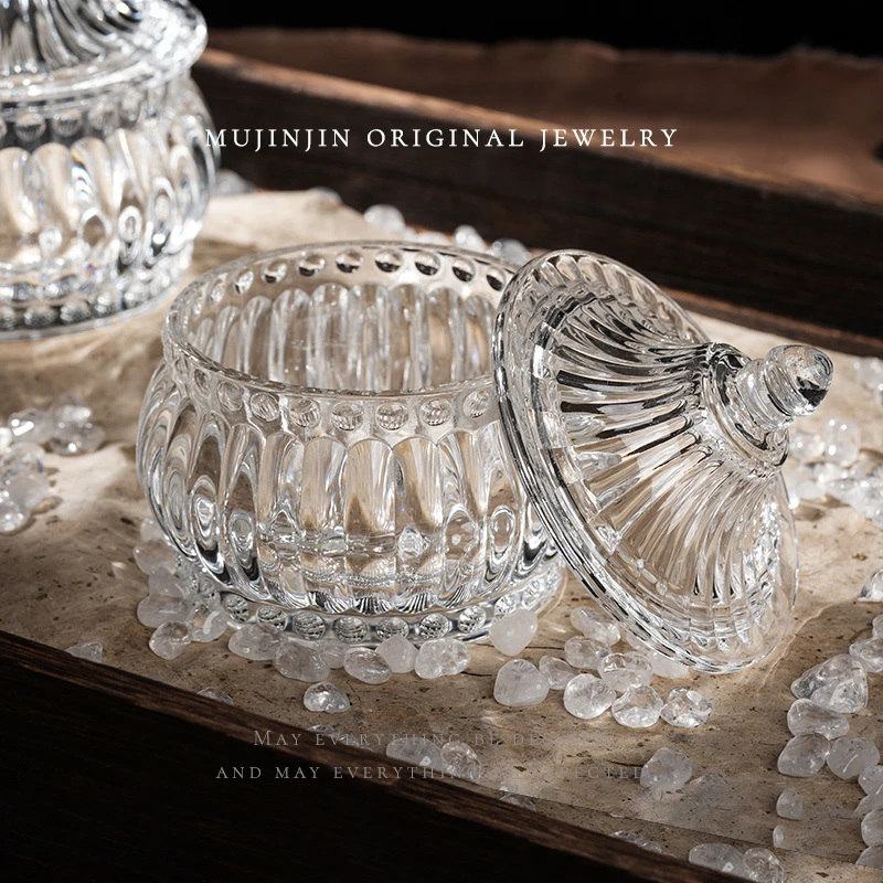 【鹿悠悠】水晶消磁石透明消磁碗收纳摆件（不含消磁石 发一）