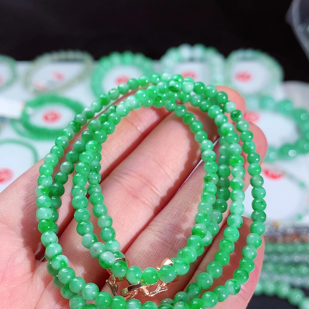翡翠手链未镶嵌项链