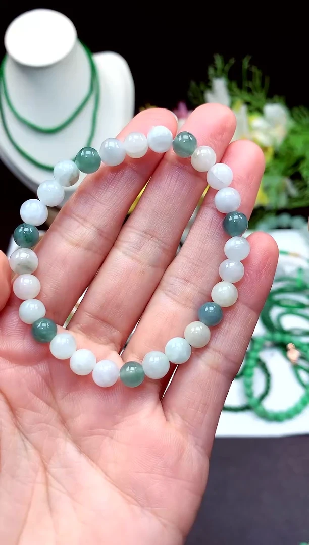 【闪购商品】翡翠手链未镶嵌手串