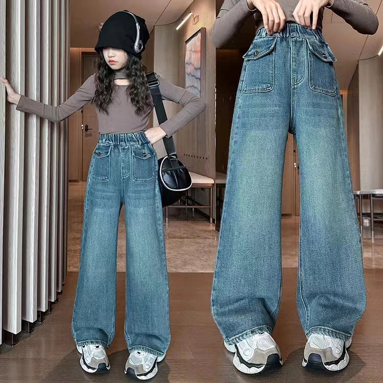 【编码A01-A200】儿童孤品牛仔裤