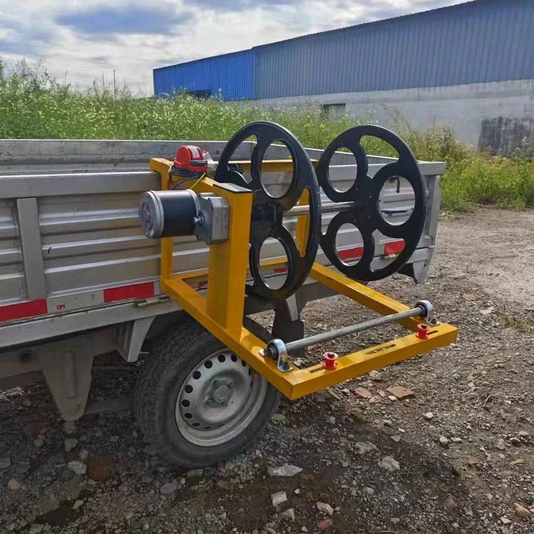 电动三轮车车载电动卷管器毛管水龙管主管道滴管带消防带收放