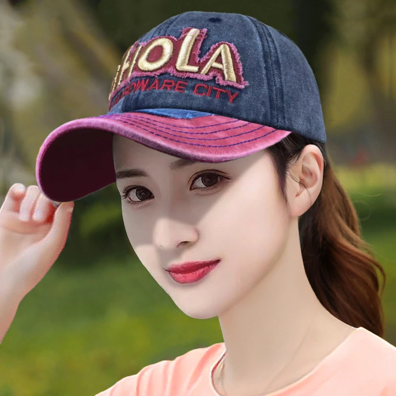 帽子女款显脸小时尚百搭春秋季棒球帽2022款网红款防晒洋气鸭舌帽