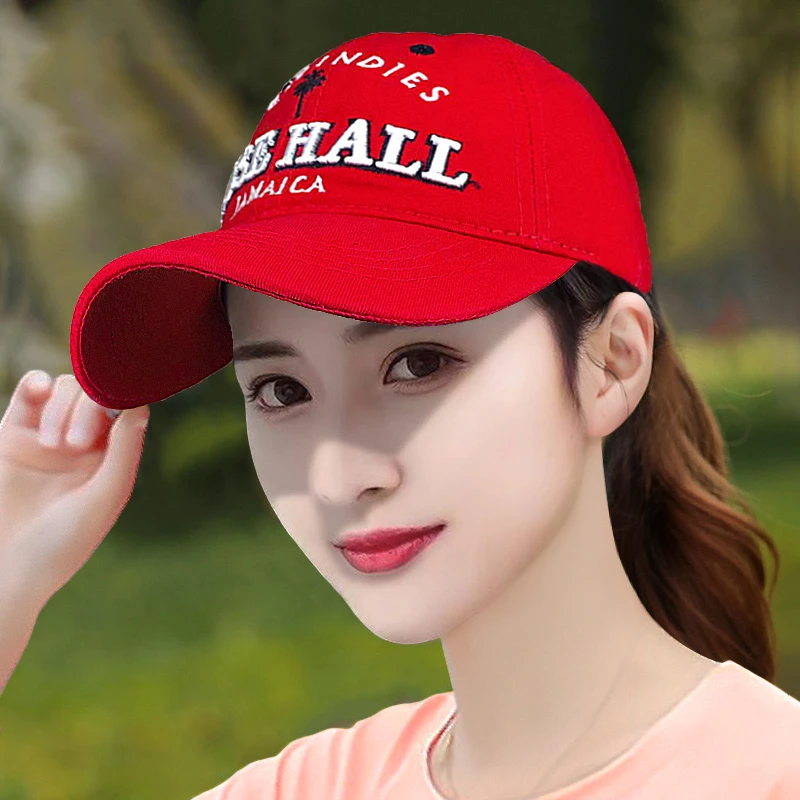 棒球帽女显脸小百搭秋冬刺绣帽子户外逛街休闲运动鸭舌帽2022新款