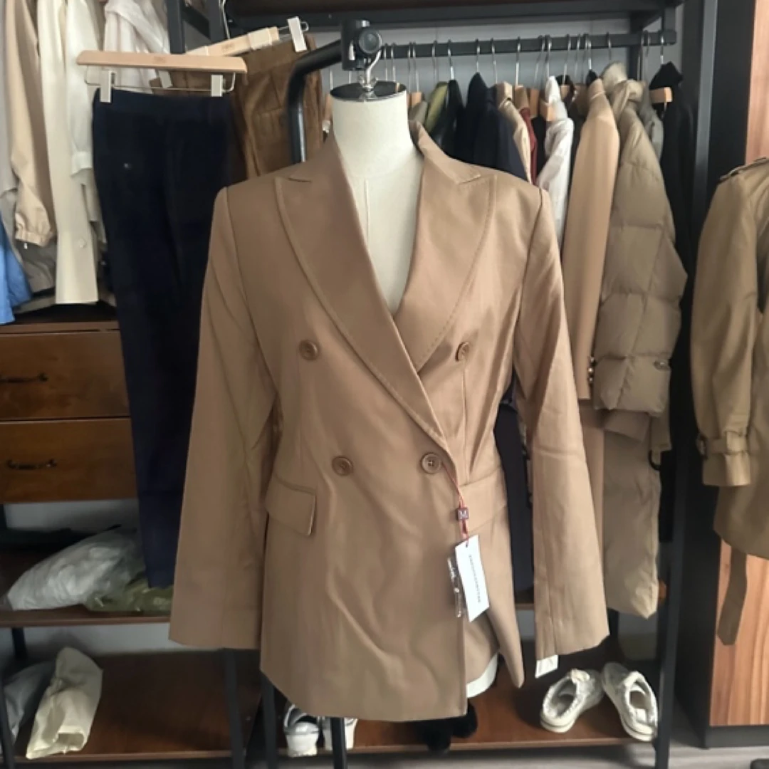 纯绵羊毛女款西服套装