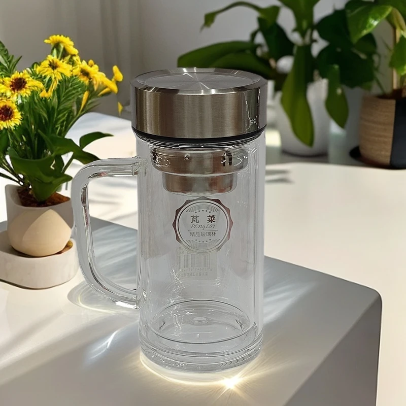 【热门复购款】芃莱盛景系列高硼硅玻璃水杯