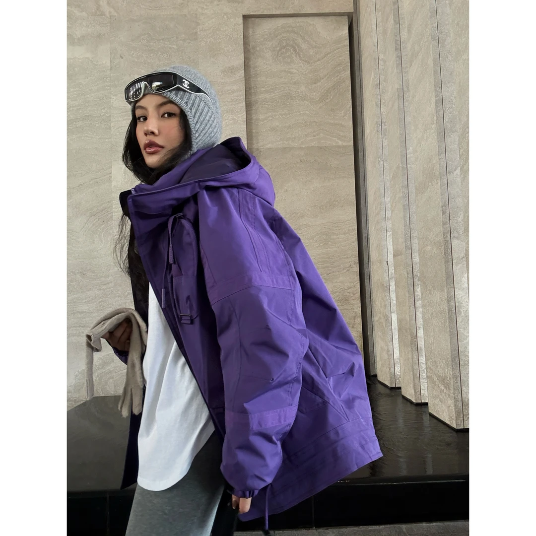 RRB Design 「出“型”灵感」轻户外重工连帽防风冲锋衣羽绒服