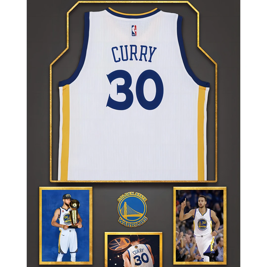 《库里球衣》库里动漫装饰画儿童房卡通壁画40*60