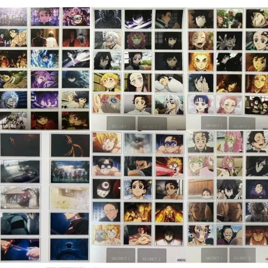 【鬼灭之刃】鬼灭之刃相名场面相卡（未成年禁止下单默认代拆）