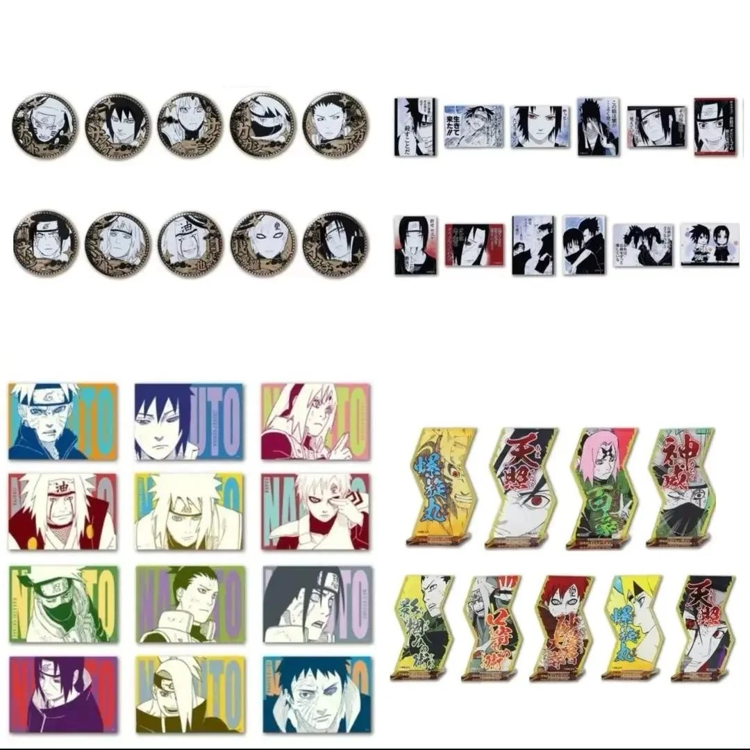 火影忍者25周年雕金吧唧艺术卡立牌盲盒（默认代拆）