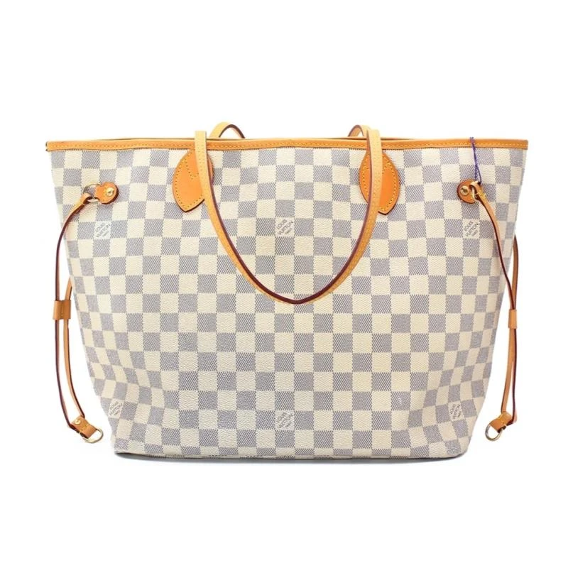 95新 95新 LV LV/白棋盘格NF托特包/姐妹花