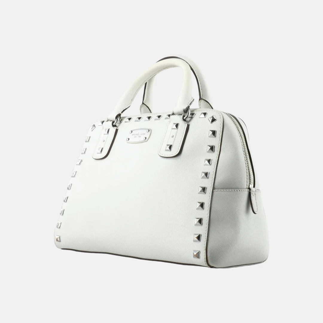 95新 MICHAELKORS/迈克高仕 mk/白色手提包/23022/姐妹花