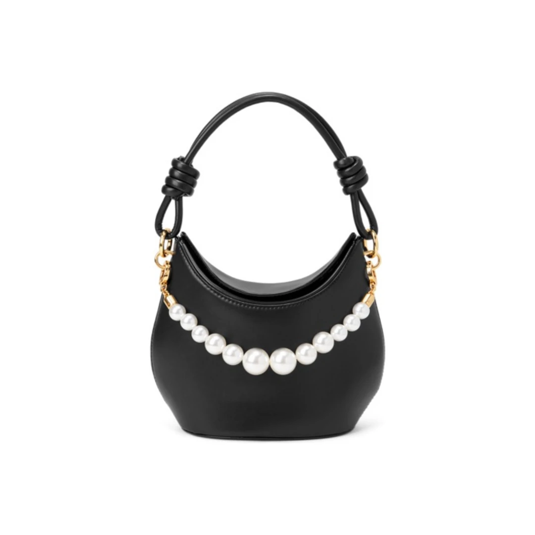 全新未使用 CHARLES & KEITH 黑色手提包/30221/姐妹花