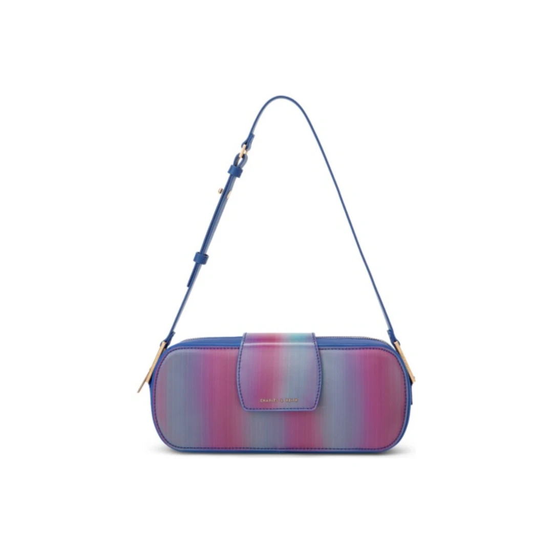 全新未使用 CHARLES & KEITH 孔雀绿单肩包/30029/姐妹花