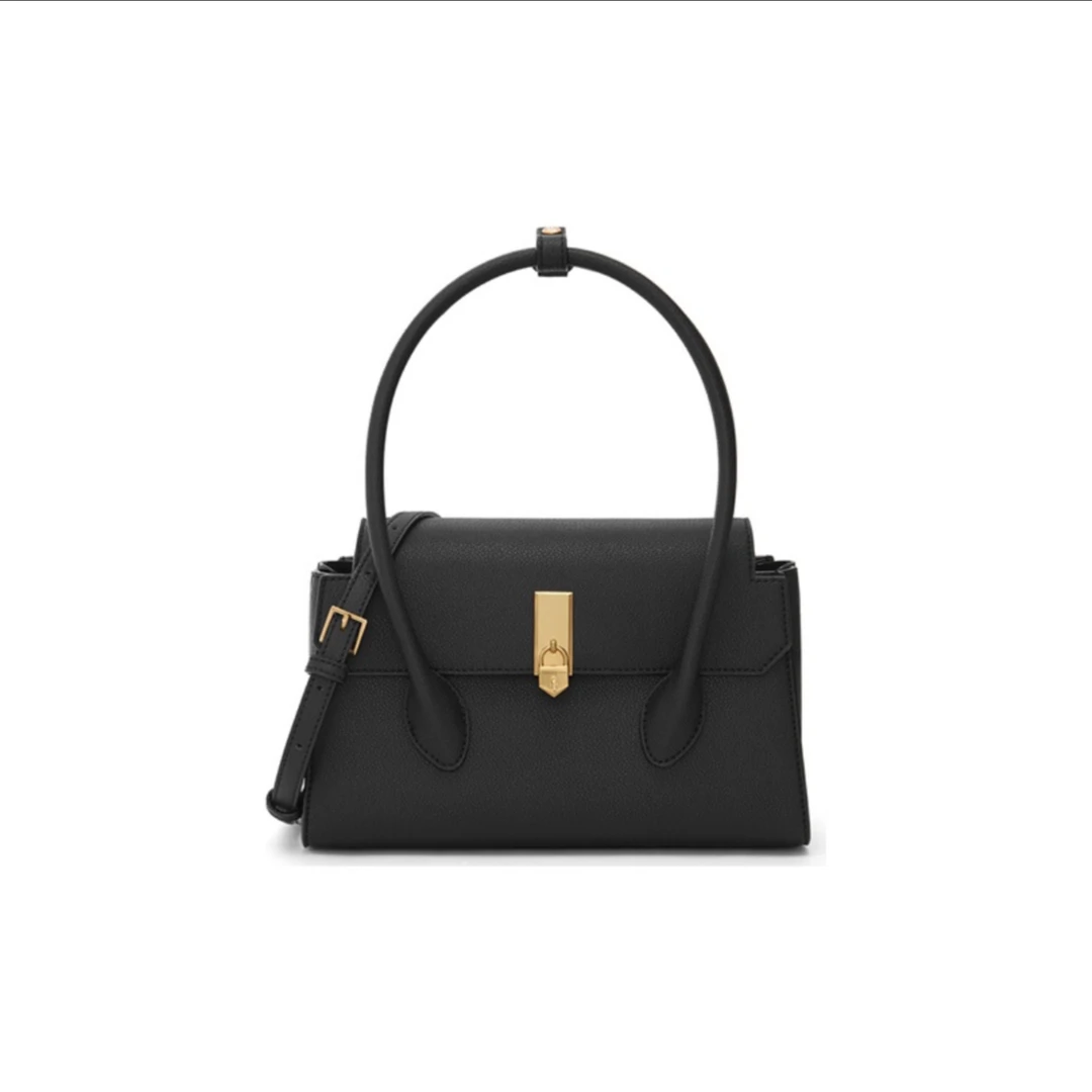 全新未使用 CHARLES & KEITH 黑色单肩包/30066/姐妹花