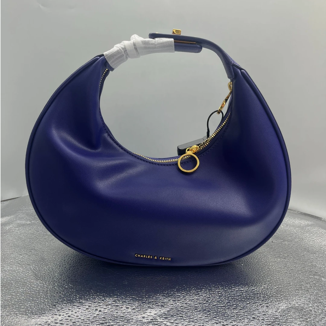 全新未使用 CHARLES & KEITH 蓝色单肩包/30193/姐妹花