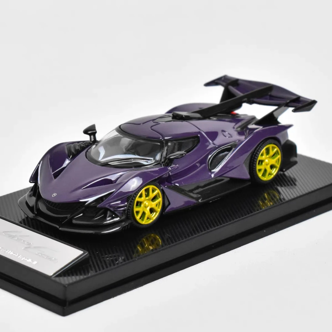 SmallcarsART SCA 1:64 紫太阳神阿波罗 apollo IE 合金汽车模型