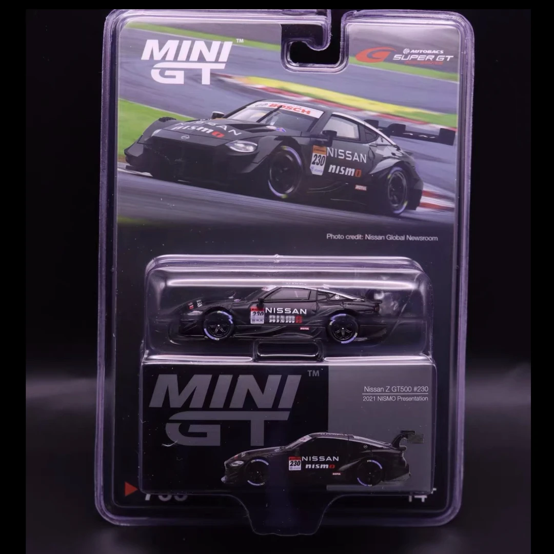[强尼现货]MINIGT 1:64 #755nismo Nissan Z GT500 755号汽车模型