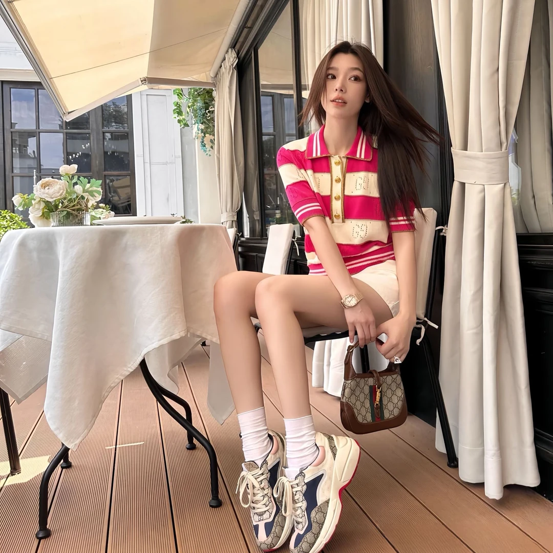 GUCCI/古驰双双臻选/bb00318/Gucci针织上衣/XS码