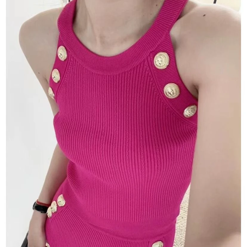 BALMAIN/巴尔曼双双臻选/vv00271/巴尔曼针织上衣/38码