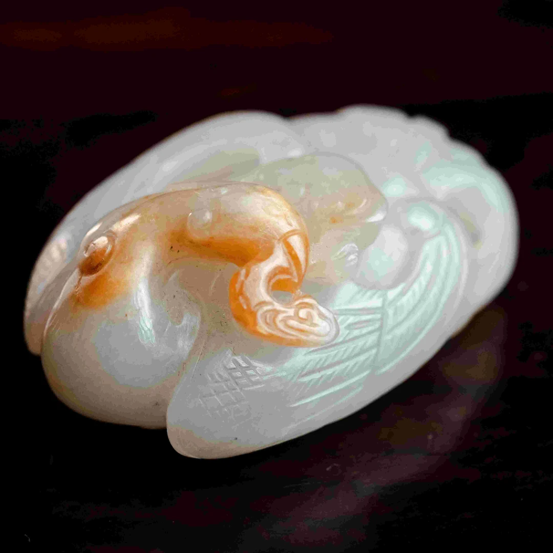 940清代和田玉凤鸟901