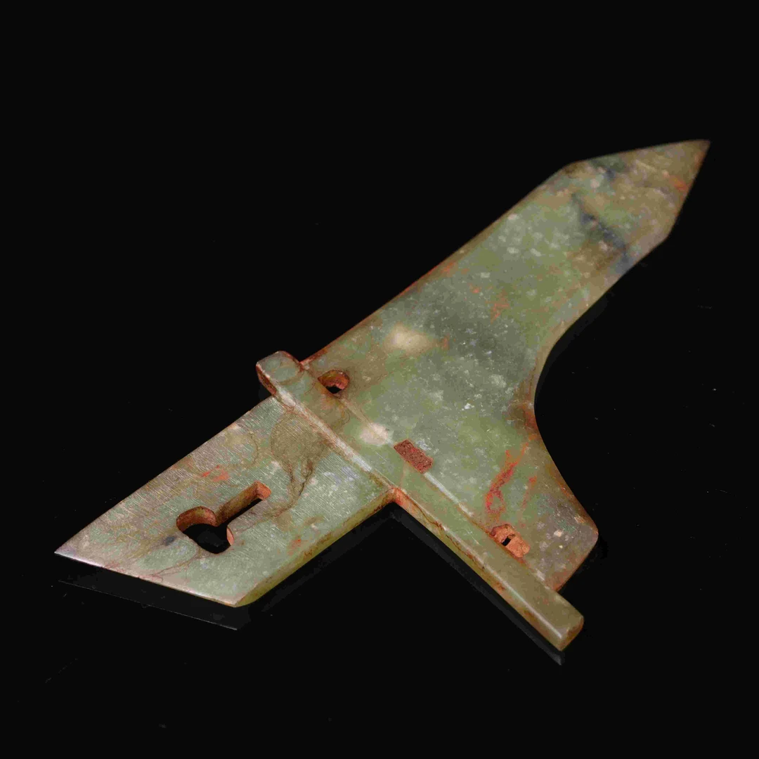 420明代和田玉玉戈礼器1662