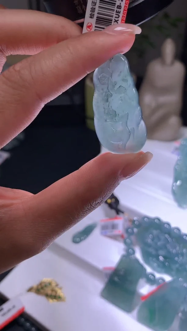 【闪购商品】翡翠颈饰未镶嵌6