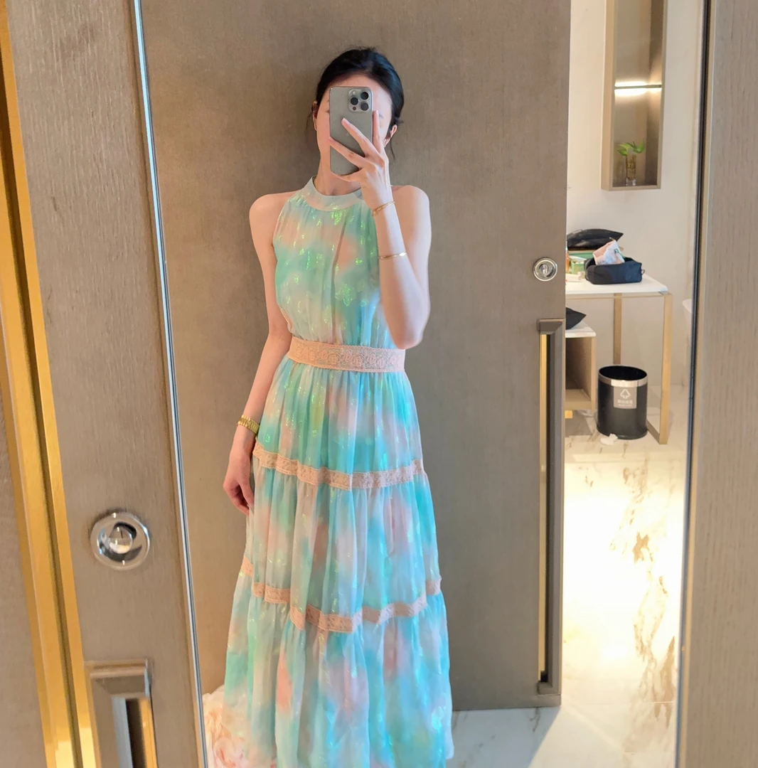 Zwinnie/詹维尼【度假系列 美人鱼】仙气少女甜美连衣裙 GYT202422