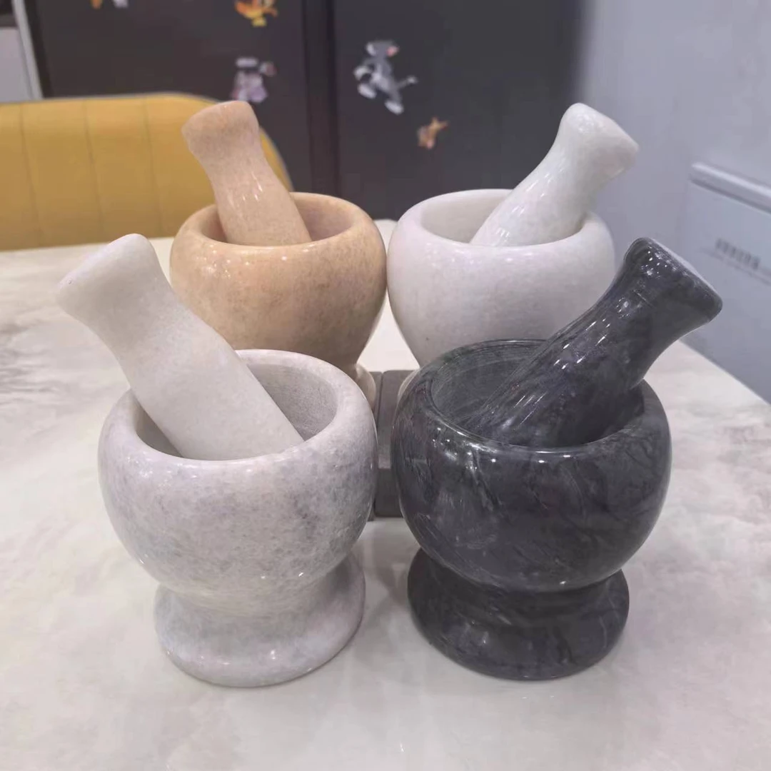 捣蒜器石臼蒜臼子擂钵蒜泥器家用捣碎器压蒜器神器剥蒜捣蒜罐