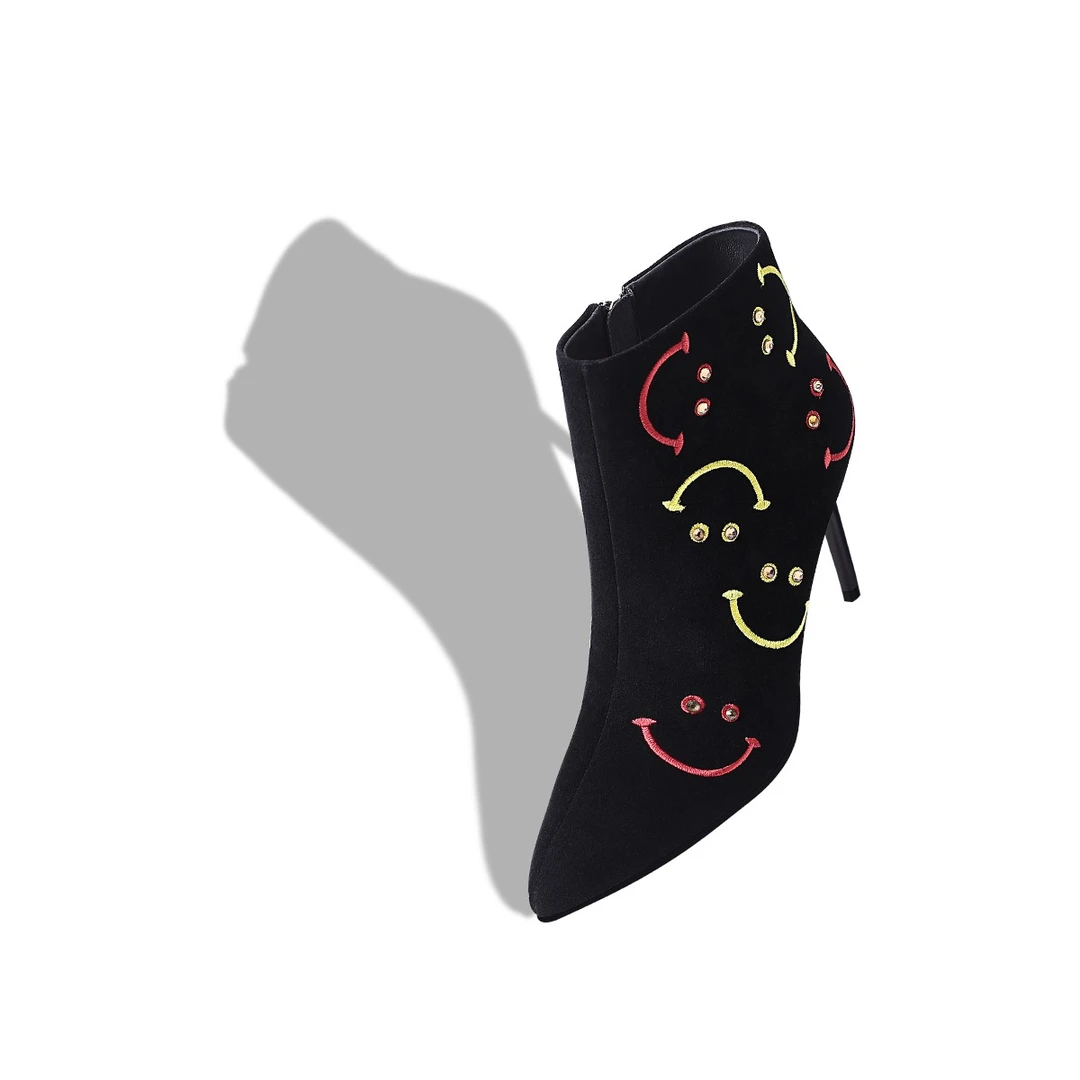 正常尺码 女鞋 时装靴 075FL 黑色