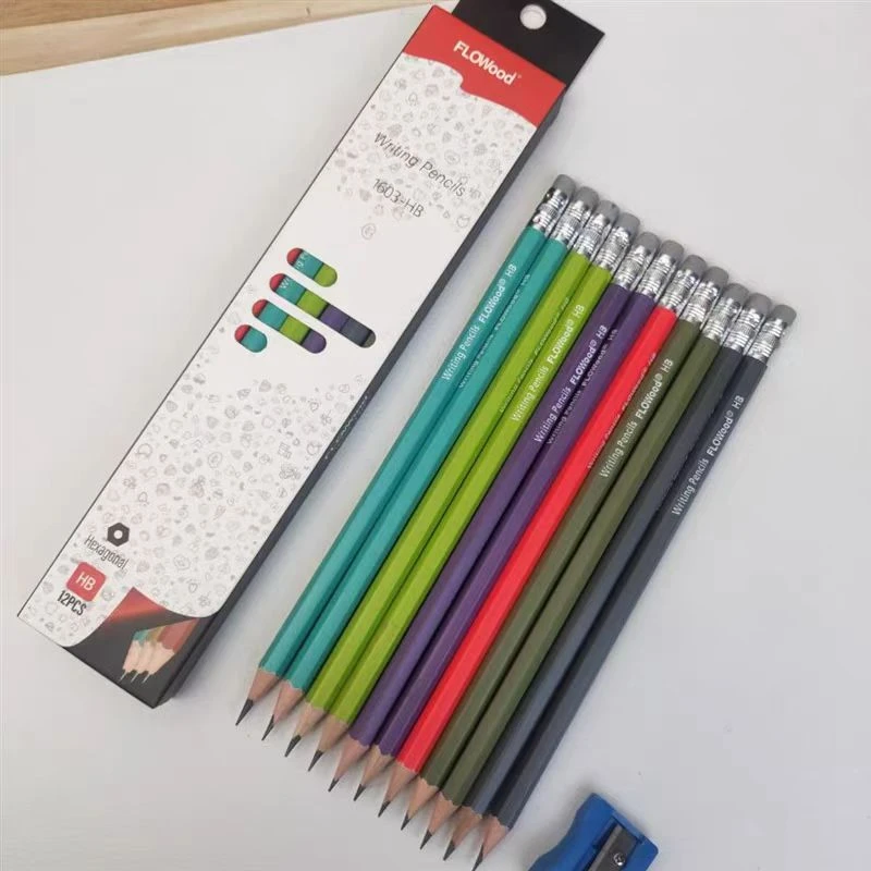FLOWood 学生考试素描专用铅笔 2盒