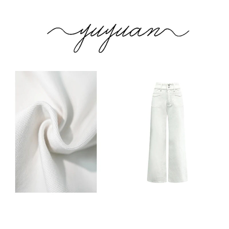 【媛宝】“人生牛仔”秋冬款时尚百搭宽松显瘦牛仔裤-D3018