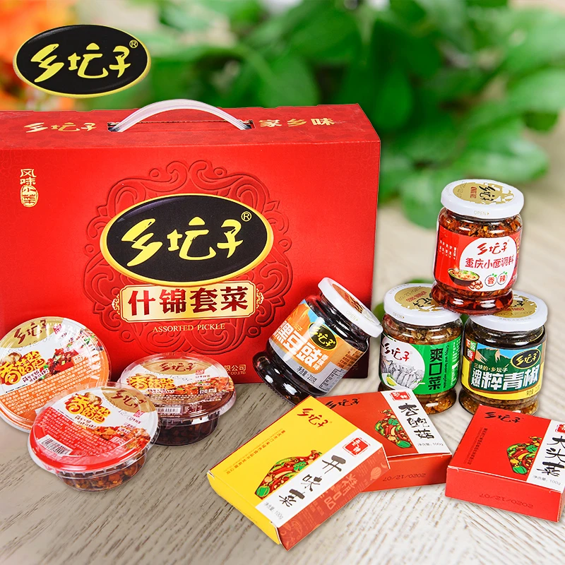 乡坛子 什锦套菜1500克礼盒