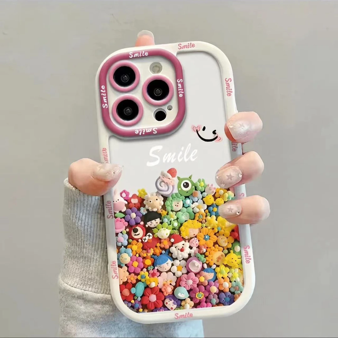堆堆玩偶适用iPhone14promax/15手机壳13女12华为/小米/oppo/vivo