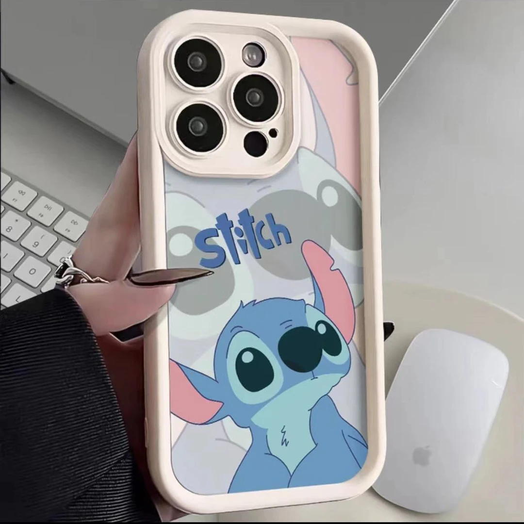 史迪仔适用iPhone14promax/15手机壳13女12华为/小米/oppo/vivo