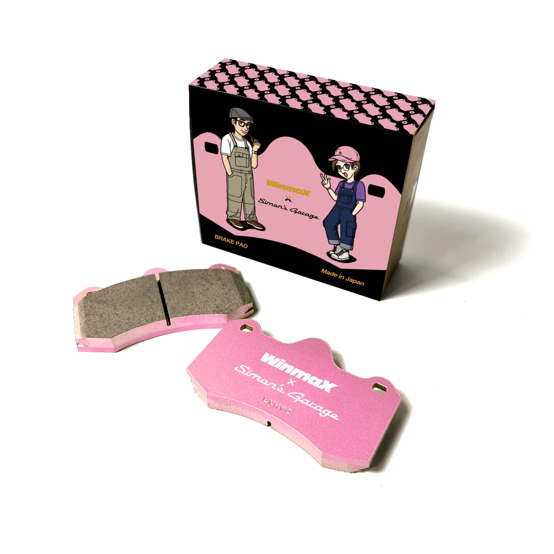 WinmaX西蒙神奇车库联名粉红刹车片适用于AP卡钳CP8540/8530/9540