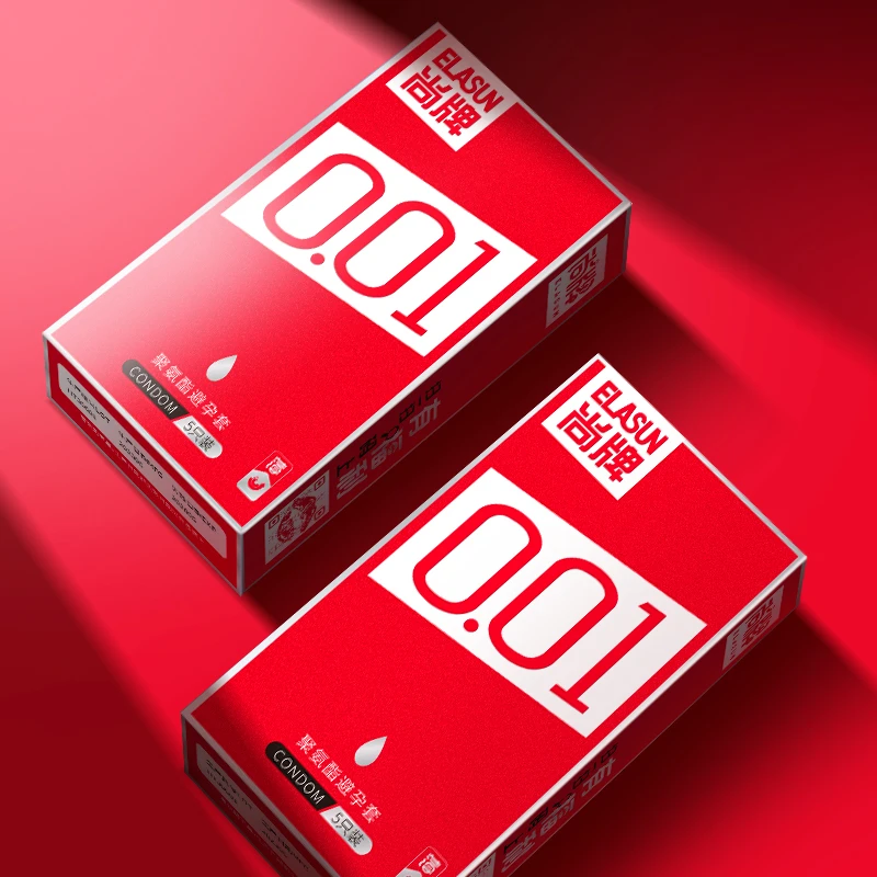 尚牌聚氨酯避孕套0.01超薄001安全套男用润滑中号