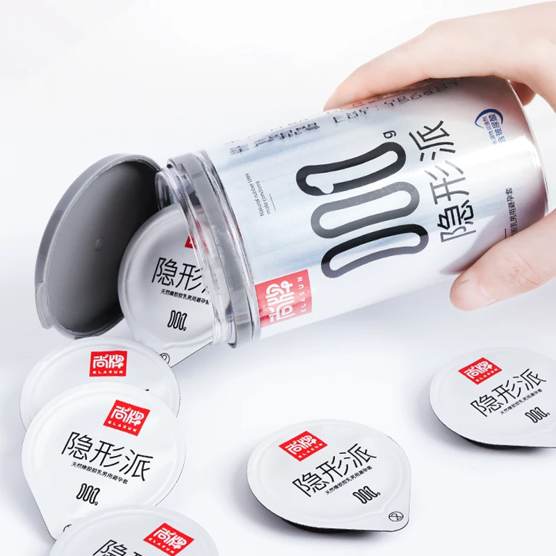 尚牌隐形派001g天然橡胶胶乳男用避孕套玻尿酸0.01超薄小号安全套