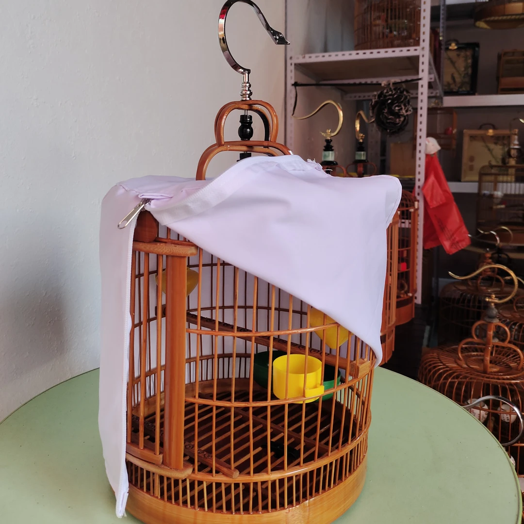 手工编制黄豆秀眼笼，直径26高29