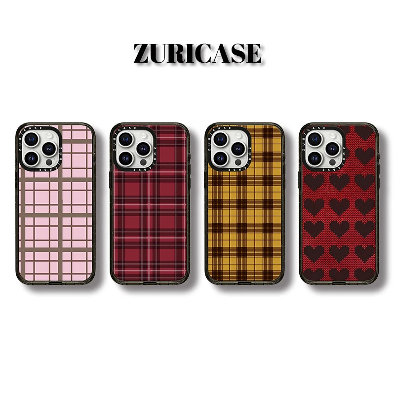 ZURICASE 格子系列 适用iPhone16ProMax防摔磁吸手机壳个性ins