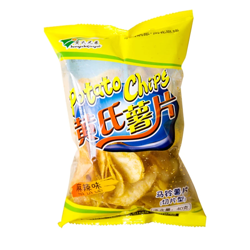 黄氏薯片 恩施薯片 土豆片 网红小零食