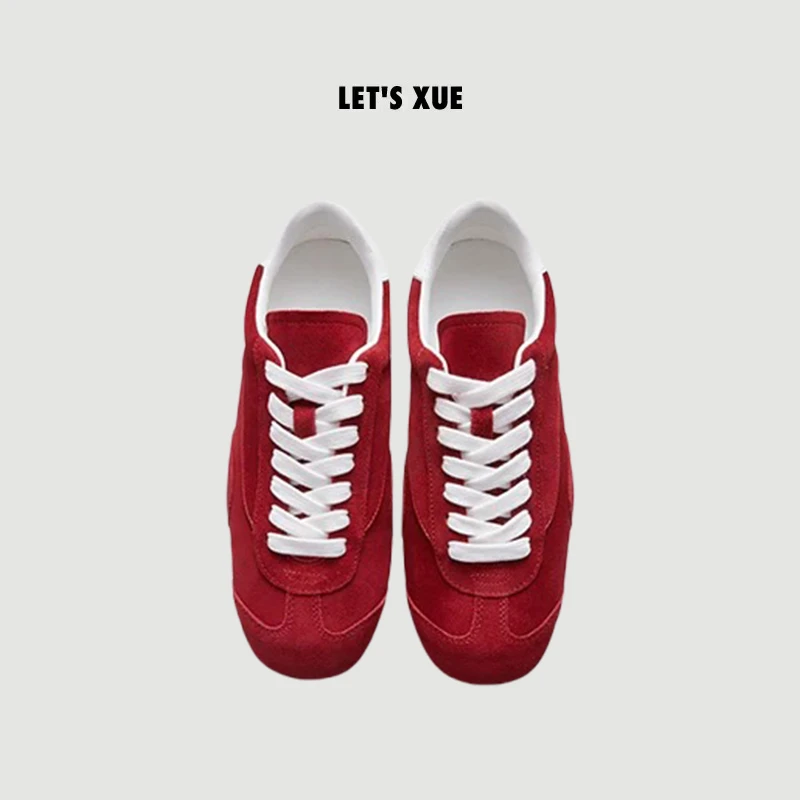 XUE【蜜桔乌龙】复古休闲阿甘鞋百搭时尚德迅鞋