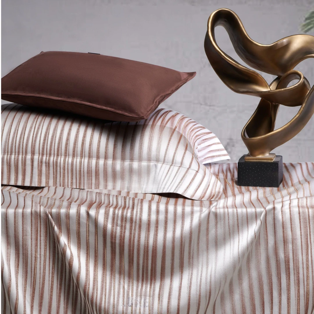 【伽利略】明超高端定制轻奢双股色织提花四件套