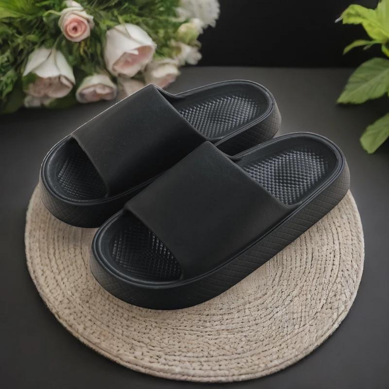 FL 防滑增高不粘脚  夏季款厚底男女款拖鞋